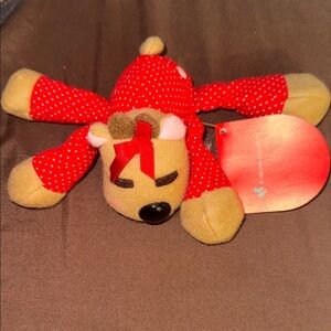 Vintage 1987 Burger King Ramona Reindeer Plush – Christmas Toy – With Tag